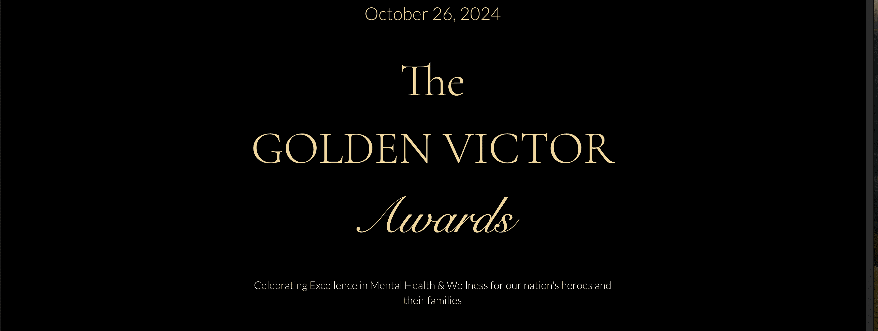 golden victor awards